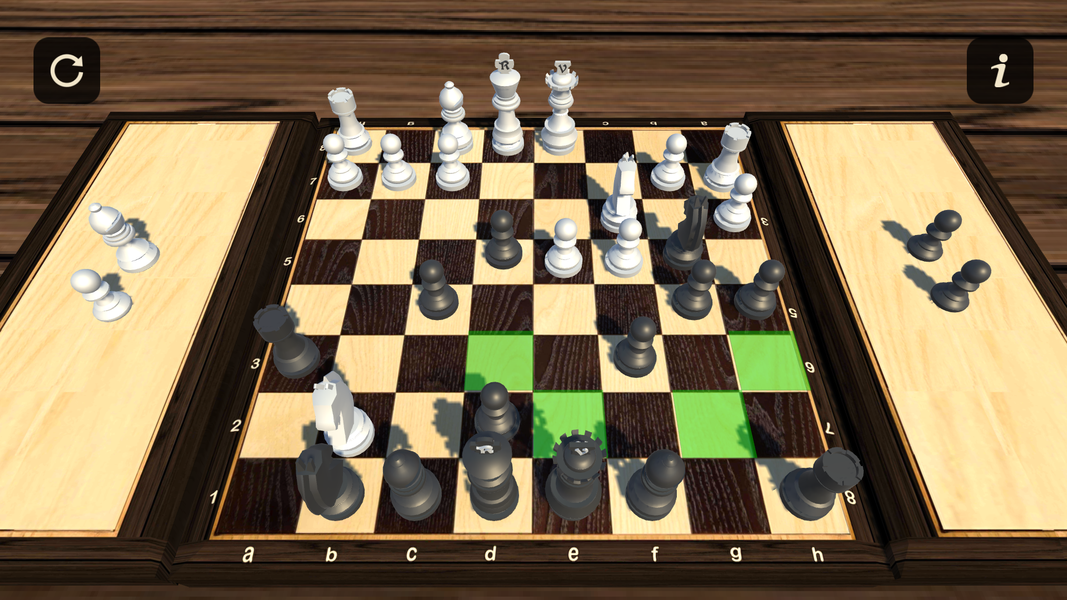 Chess - Two player - Gameplay image of android game