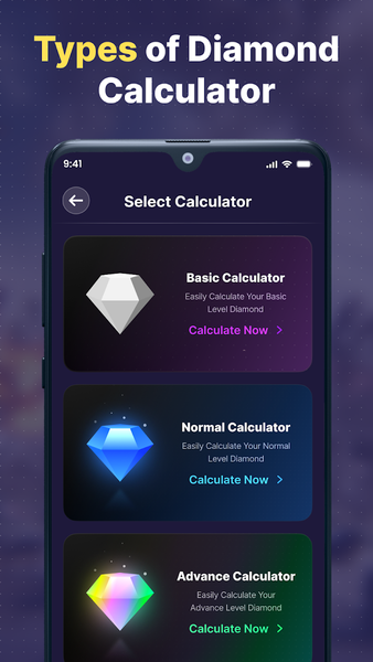 Diamond Calculator - FF Max - Image screenshot of android app