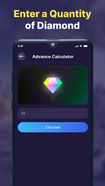 Diamond Calculator - FF Max - Image screenshot of android app