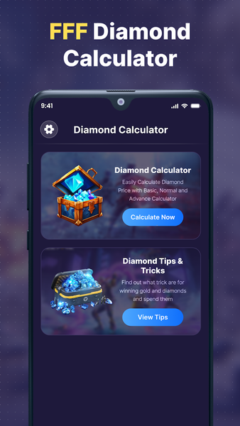 Diamond Calculator - FF Max - Image screenshot of android app