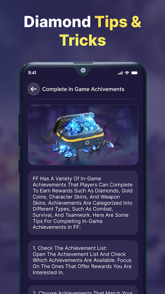 Diamond Calculator - FF Max - Image screenshot of android app