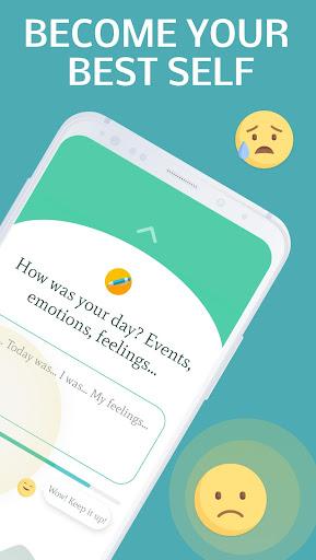 Mind journal: Diary, Mood tracker & Gratitude - عکس برنامه موبایلی اندروید