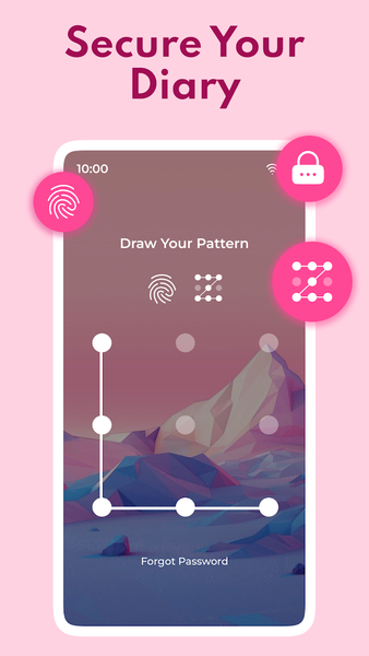 My Diary - Diary with Lock - عکس برنامه موبایلی اندروید