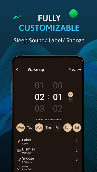 Alarm Clock - Image screenshot of android app
