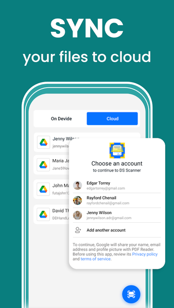 DS Scanner: PDF & ID Scanner - عکس برنامه موبایلی اندروید