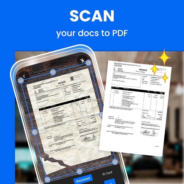 DS Scanner: PDF & ID Scanner - عکس برنامه موبایلی اندروید