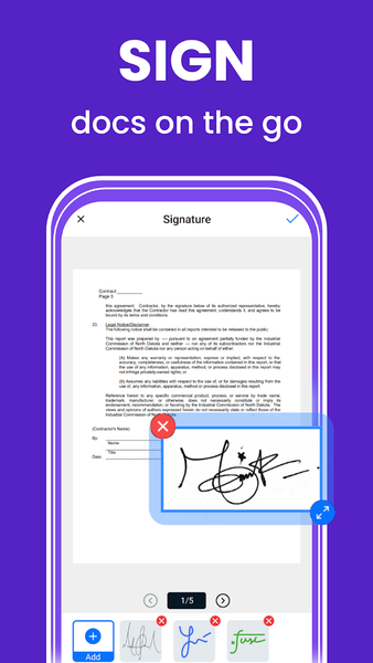 DS Scanner: PDF & ID Scanner - عکس برنامه موبایلی اندروید