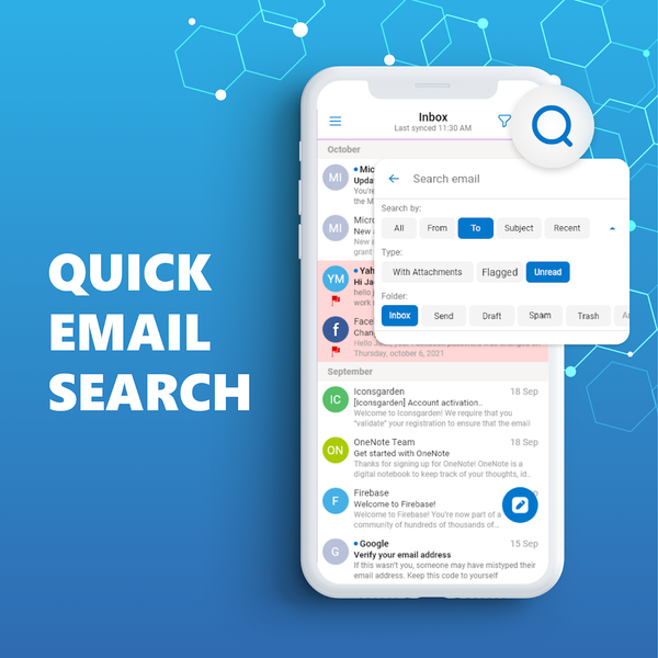 Email for All Mail Accounts - Image screenshot of android app