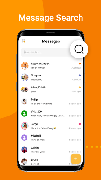 Messages - SMS & MMS - عکس برنامه موبایلی اندروید