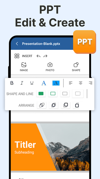 Office Reader Document Scanner - عکس برنامه موبایلی اندروید