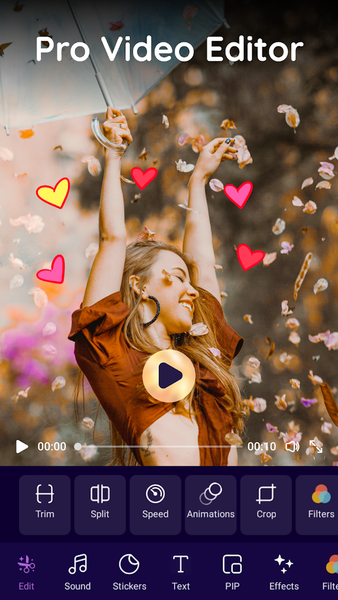 Video Maker Video Editor Music - عکس برنامه موبایلی اندروید