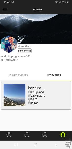 HikeWe - عکس برنامه موبایلی اندروید