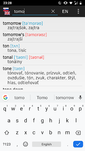 Slovak - English offline dict. - Image screenshot of android app