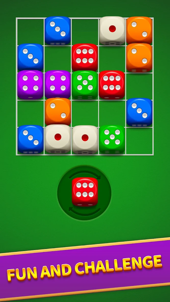 Smart Dice Merge-Block Puzzle - عکس بازی موبایلی اندروید