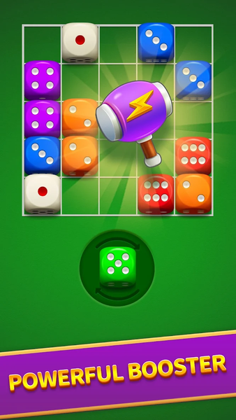 Smart Dice Merge-Block Puzzle - Gameplay image of android game