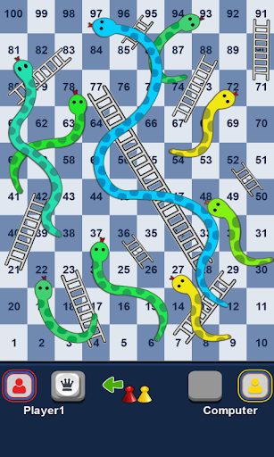 Snakes and Ladders Board Game - Image screenshot of android app