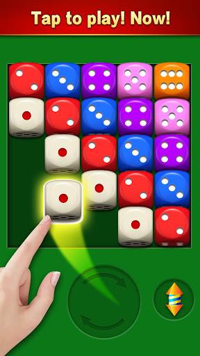 Dice Mania - Merge number game - عکس برنامه موبایلی اندروید