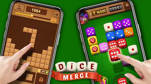 Dice Merge - Blocks puzzle - Image screenshot of android app