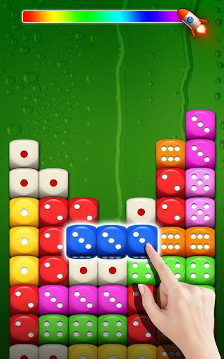 Dice Puzzle 3D-Merge game - Gameplay image of android game