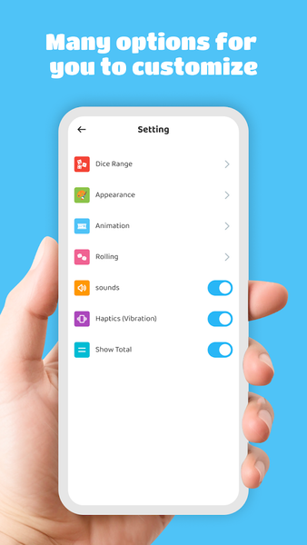Dice Roller - Random Dice - عکس برنامه موبایلی اندروید