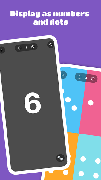 Dice Roller - Random Dice - عکس برنامه موبایلی اندروید