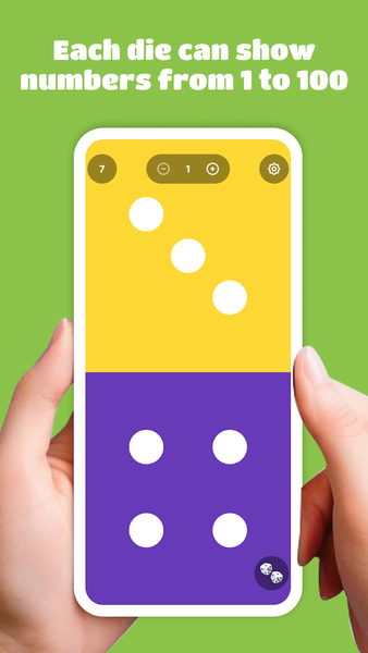 Dice Roller - Random Dice - عکس برنامه موبایلی اندروید