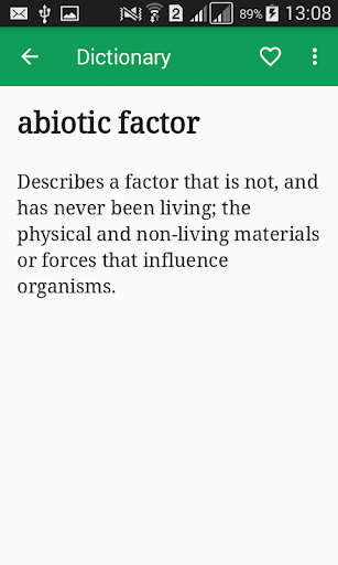 Biology Dictionary Offline - عکس برنامه موبایلی اندروید