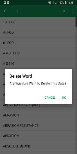 Civil Engineering Dictionary - Image screenshot of android app