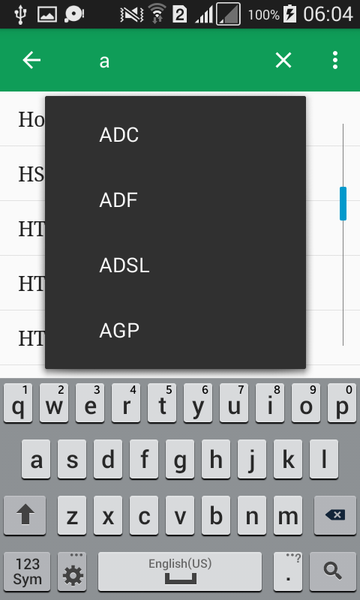 Computer Terms Dictionary - Image screenshot of android app