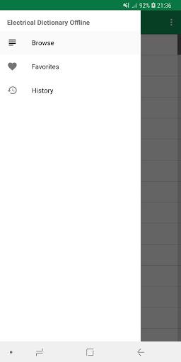 Electrical Dictionary Offline - عکس برنامه موبایلی اندروید