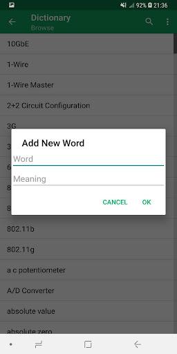 Electrical Dictionary Offline - عکس برنامه موبایلی اندروید