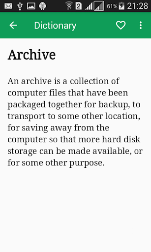 Journalism Dictionary Offline - عکس برنامه موبایلی اندروید
