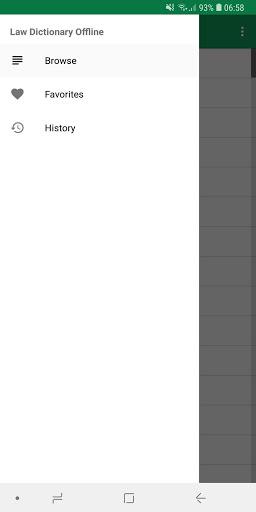 Law Dictionary Offline - Image screenshot of android app