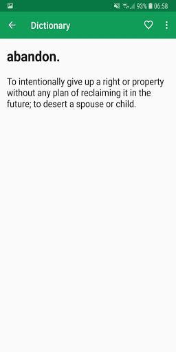 Law Dictionary Offline - Image screenshot of android app