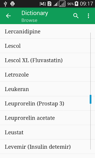 Medicine Dictionary Offline - عکس برنامه موبایلی اندروید