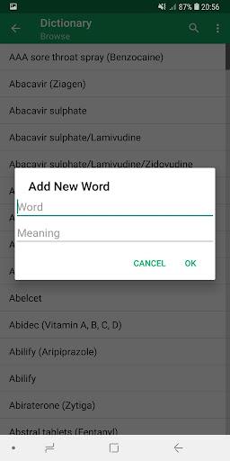 Medicine Dictionary Offline - عکس برنامه موبایلی اندروید