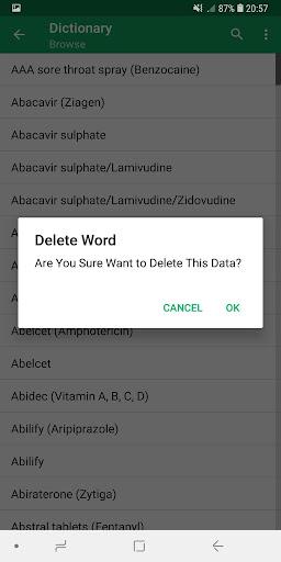Medicine Dictionary Offline - عکس برنامه موبایلی اندروید