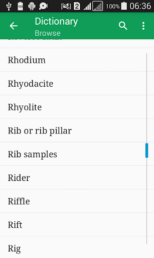 Mining Dictionary Offline - Image screenshot of android app