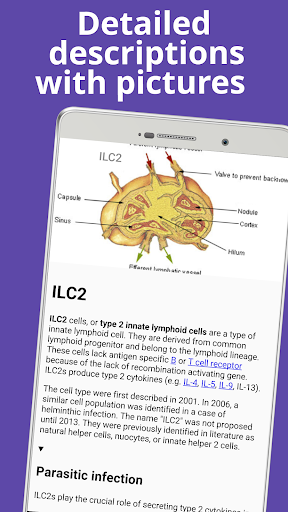 Cell biology - Image screenshot of android app