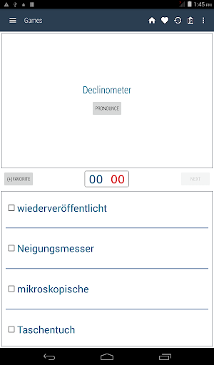 English German Dictionary - عکس برنامه موبایلی اندروید