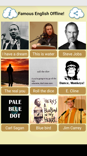 Famous English Listen Offline - Image screenshot of android app