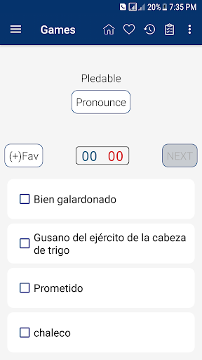 English Spanish Dictionary - Image screenshot of android app