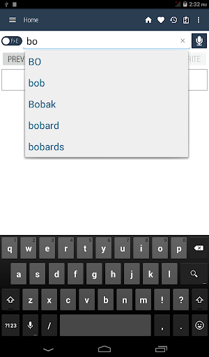 English French Dictionary - Image screenshot of android app