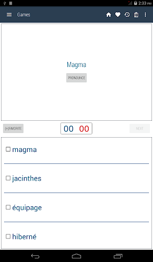 English French Dictionary - Image screenshot of android app