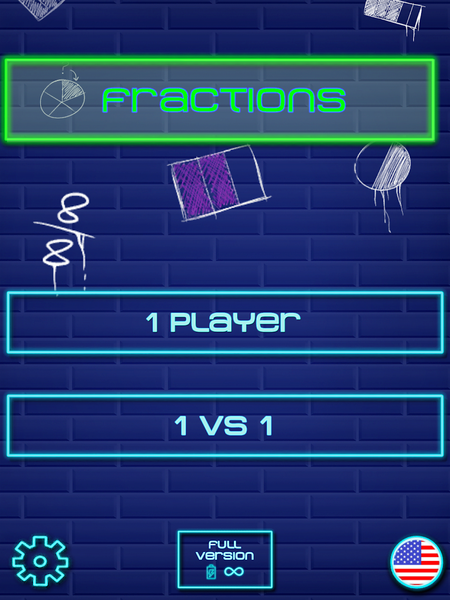 Fraction Challenge: Math games - Gameplay image of android game