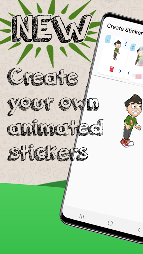 Create Stickers for WhatsApp - عکس برنامه موبایلی اندروید