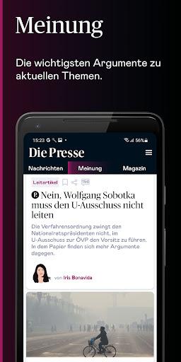 Die Presse - عکس برنامه موبایلی اندروید