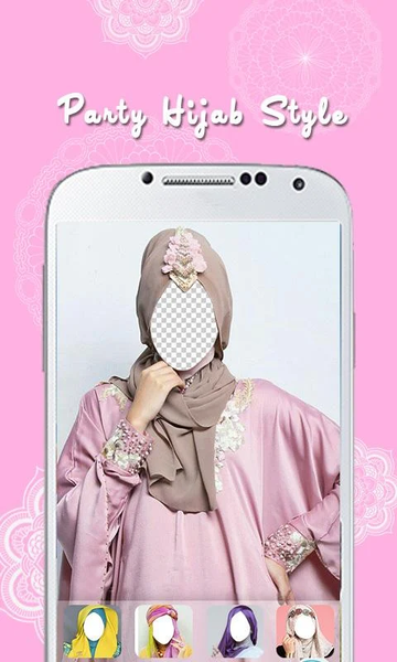 Party Hijab Style Photo Editor - عکس برنامه موبایلی اندروید