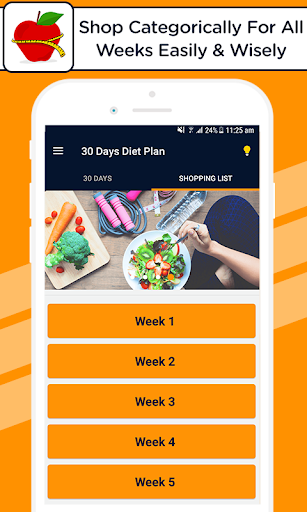 Diet Plan for Weight Loss, Diet Planner - Image screenshot of android app