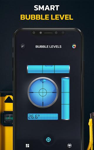 Smart Bubble Level: Spirit Level, Easy Measurement - Image screenshot of android app